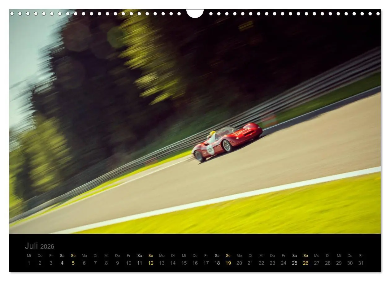 Bild: 9783457869963 | Abarth Racing (Wandkalender 2026 DIN A3 quer), CALVENDO Monatskalender