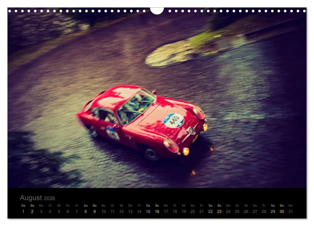 Bild: 9783457869963 | Abarth Racing (Wandkalender 2026 DIN A3 quer), CALVENDO Monatskalender