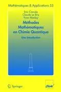Cover: 9783540309963 | Méthodes mathématiques en chimie quantique. Une introduction | Buch