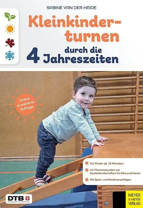 Cover: 9783840379963 | Kleinkinderturnen durch die vier Jahreszeiten | Sabine van der Heide