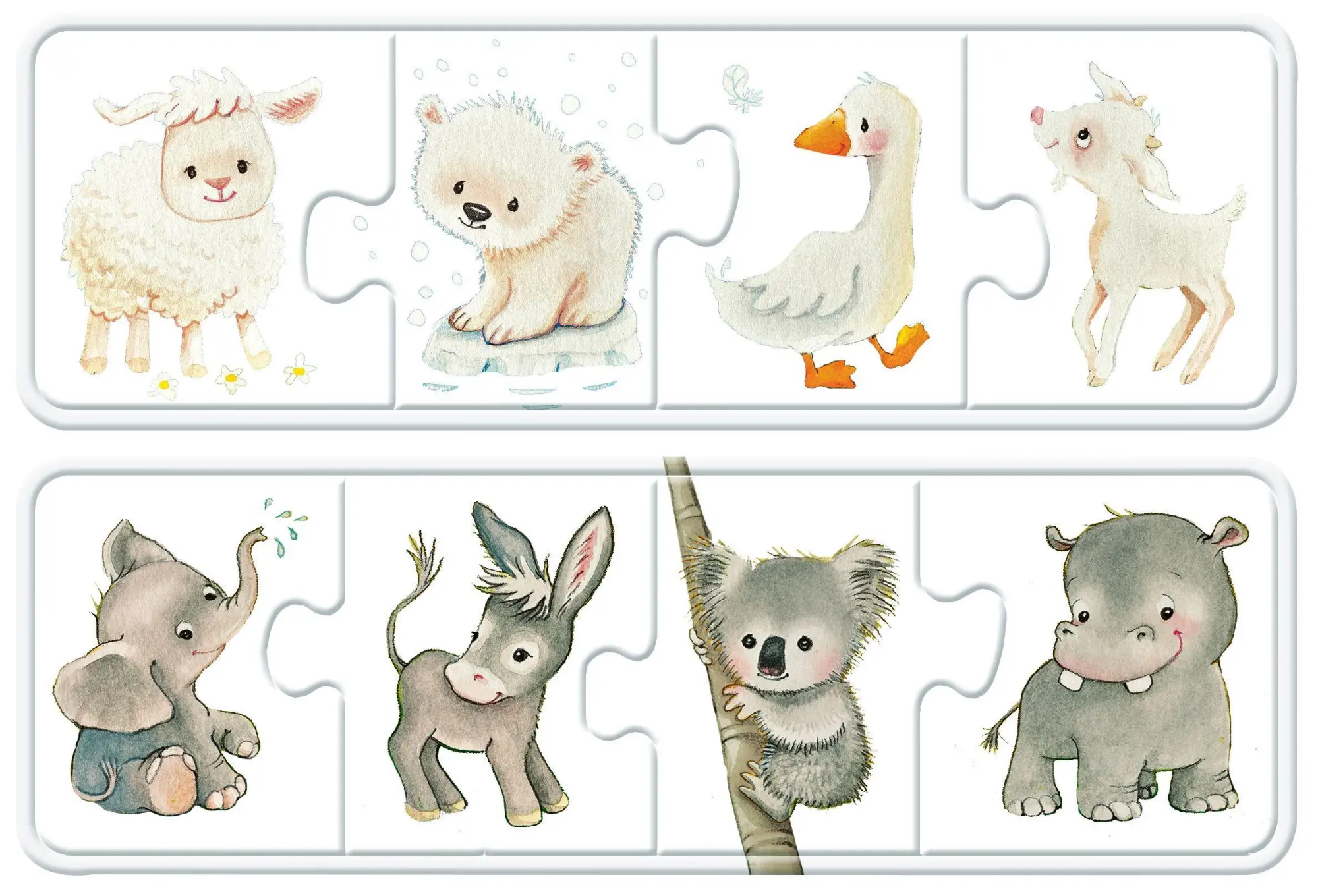 Bild: 4005556030064 | Meine liebsten Tierkinder | Spiel | Puzzle | Deutsch | 2019