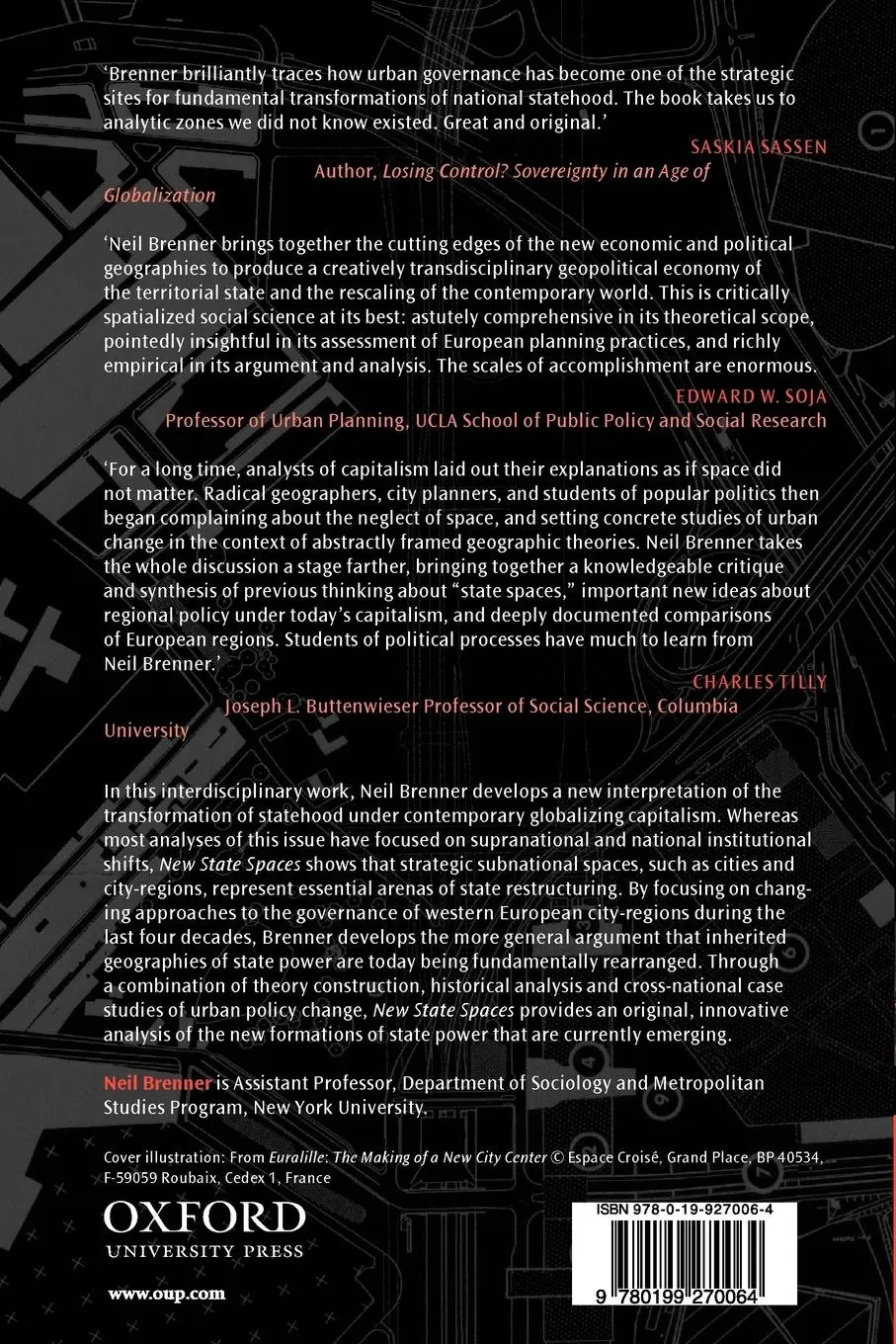 Rückseite: 9780199270064 | New State Spaces | Urban Governance and the Rescaling of Statehood