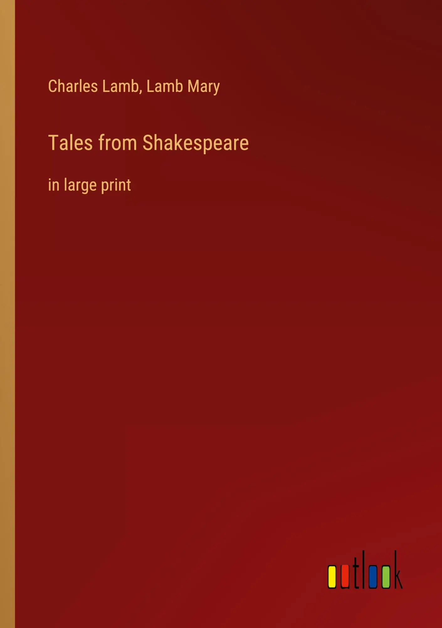 Cover: 9783368400064 | Tales from Shakespeare | in large print | Charles Lamb (u. a.) | Buch