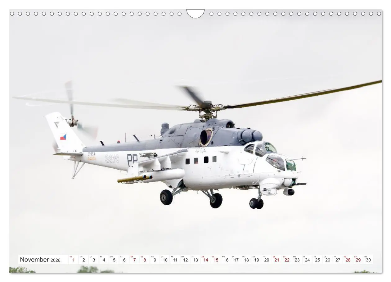 Bild: 9783457740064 | Hubschrauber in Action (Wandkalender 2026 DIN A3 quer), CALVENDO...