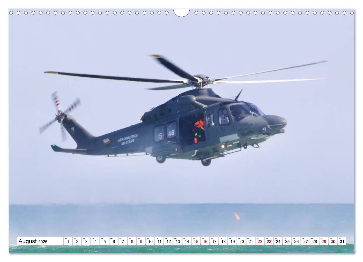 Bild: 9783457740064 | Hubschrauber in Action (Wandkalender 2026 DIN A3 quer), CALVENDO...