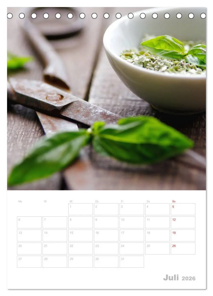 Bild: 9783516450064 | In der Küche Terminplaner (Tischkalender 2026 DIN A5 hoch),...