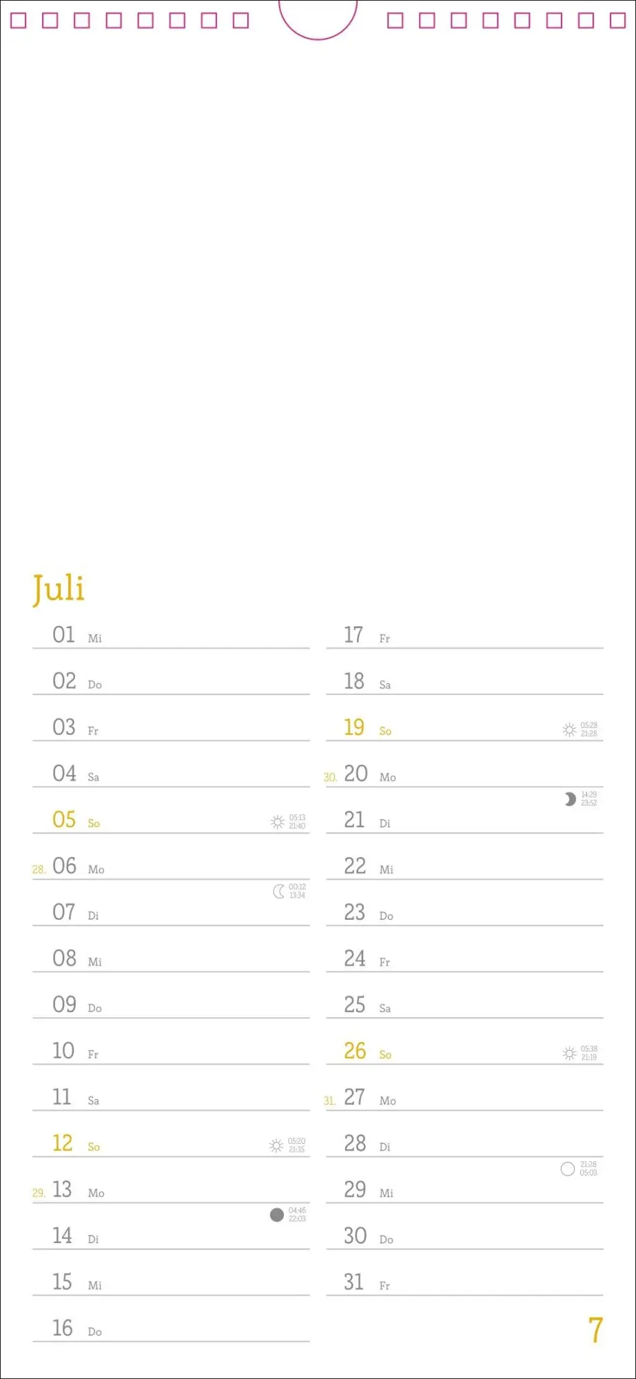 Bild: 9783756410064 | Kalender zum Selbstgestalten 2026 | Heye | Kalender | Spiralbindung