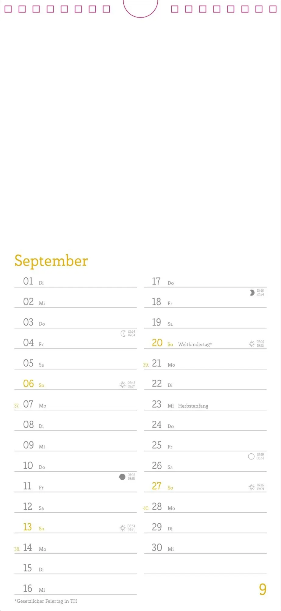 Bild: 9783756410064 | Kalender zum Selbstgestalten 2026 | Heye | Kalender | Spiralbindung