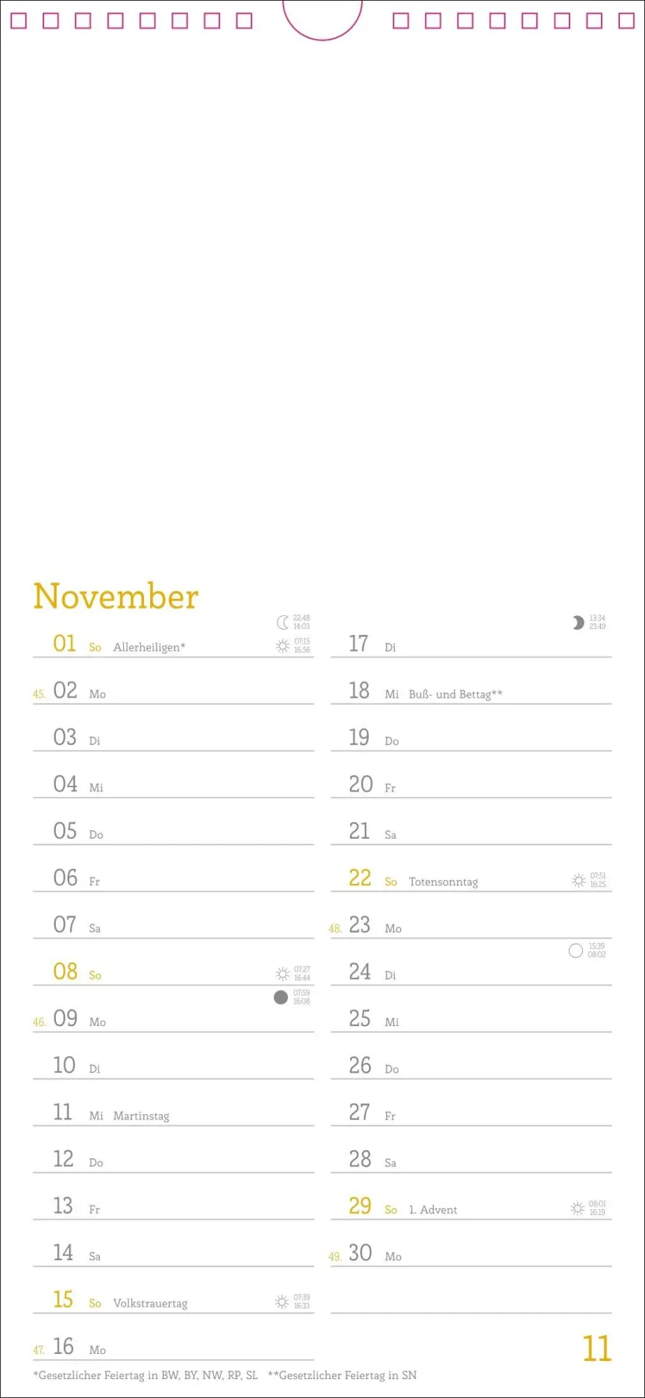 Bild: 9783756410064 | Kalender zum Selbstgestalten 2026 | Heye | Kalender | Spiralbindung