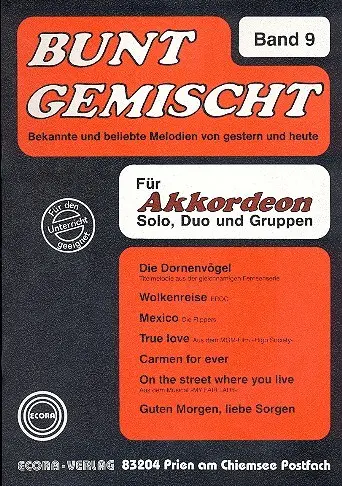 Cover: 9990050530064 | Bunt Gemischt 09 | Buch | Ecora Verlag | EAN 9990050530064