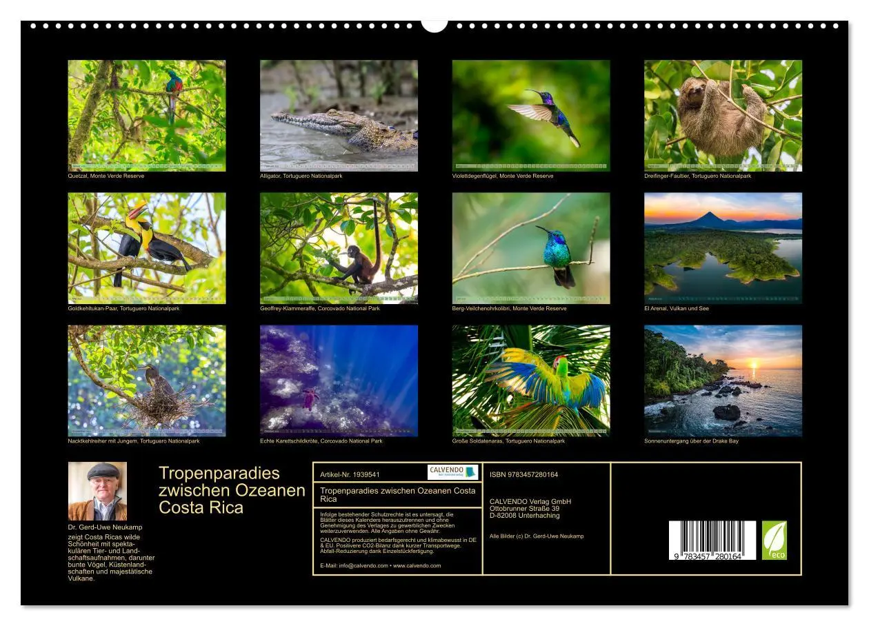 Bild: 9783457280164 | Tropenparadies zwischen Ozeanen Costa Rica (hochwertiger Premium...