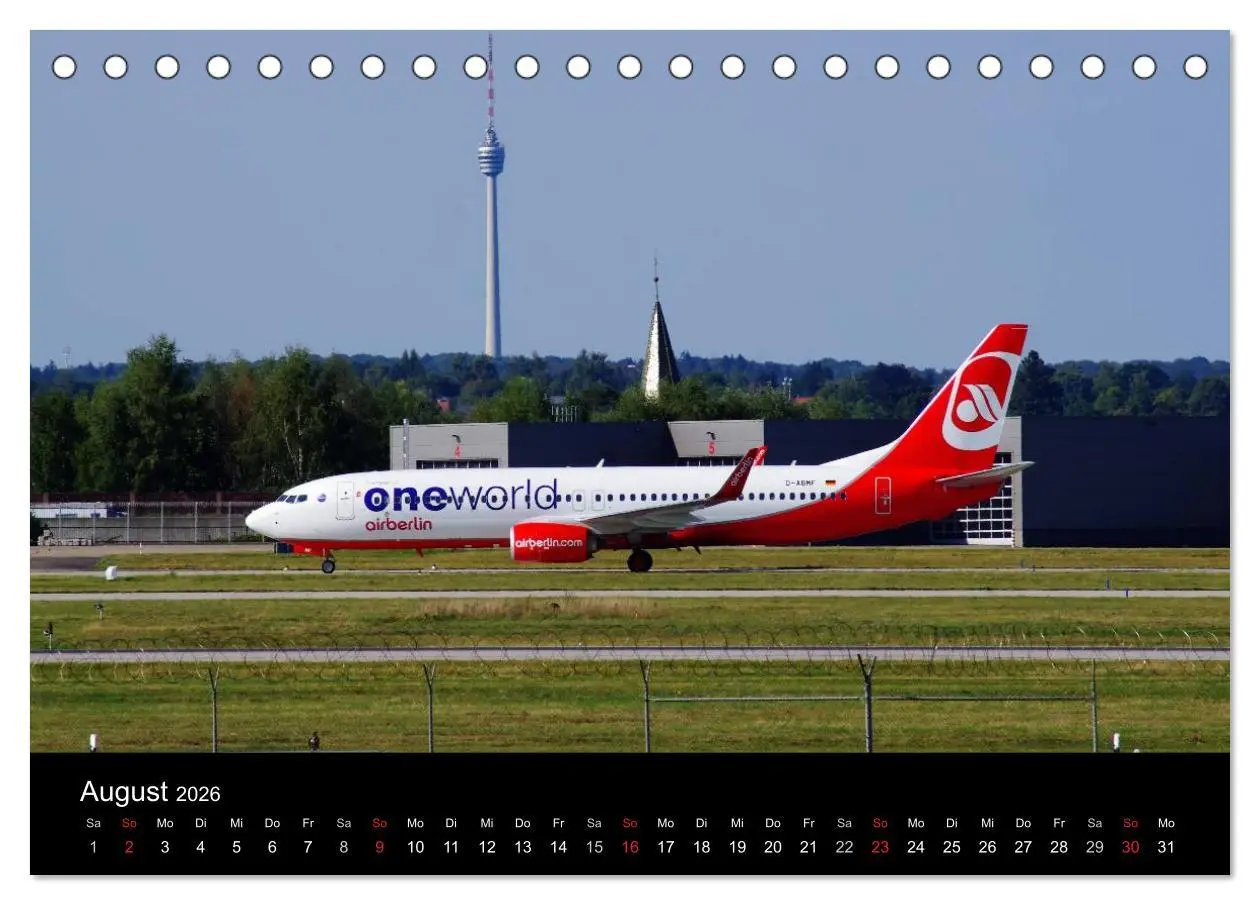 Bild: 9783516200164 | Giganten der Lüfte am Airport Stuttgart (Tischkalender 2026 DIN A5...