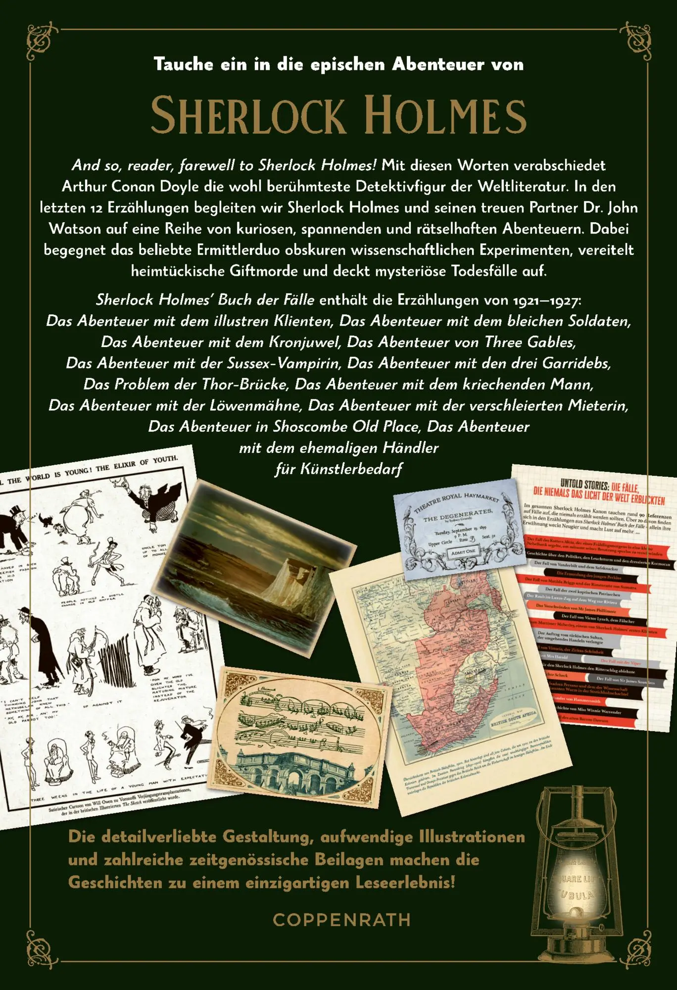 Rückseite: 9783649650164 | Sherlock Holmes Bd. 8 | Buch der Fälle | Arthur Conan Doyle | Buch