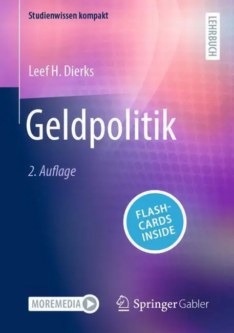Cover: 9783658490164 | Geldpolitik | Leef H. Dierks | Bundle | 1 Taschenbuch | Deutsch | 2026