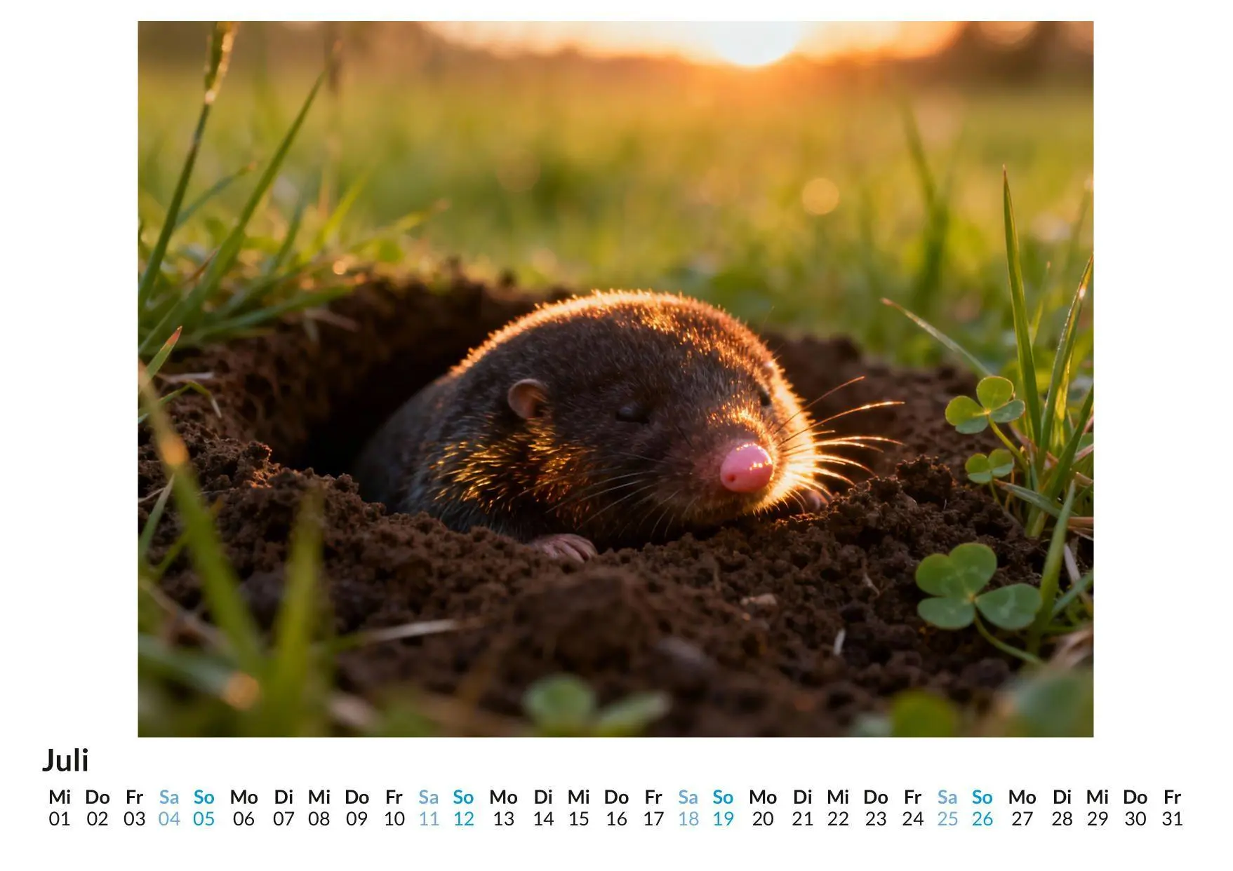 Bild: 9783695330164 | Maulwurf | Mia Richter | Kalender | Deutsch | 2026 | FlipFlop