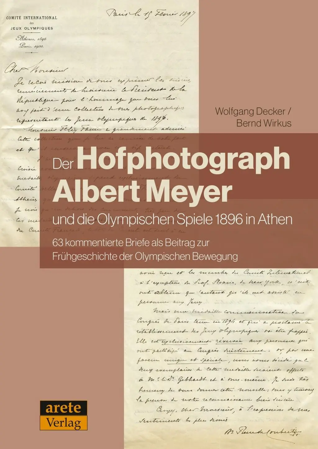 Cover: 9783964230164 | Der Hofphotograph Albert Meyer und die Olympischen Spiele 1896 in...
