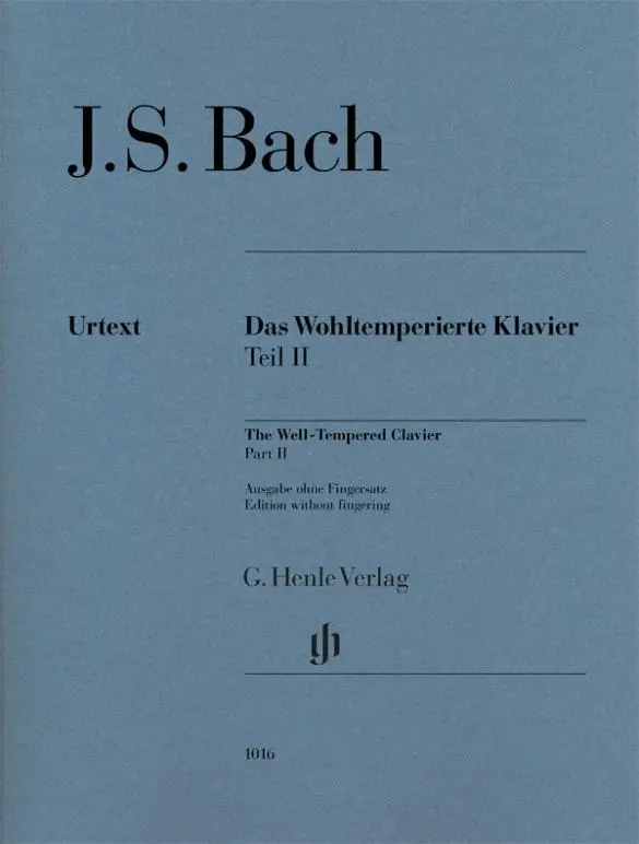Cover: 9790201810164 | Bach, Johann Sebastian - Das Wohltemperierte Klavier Teil II BWV...