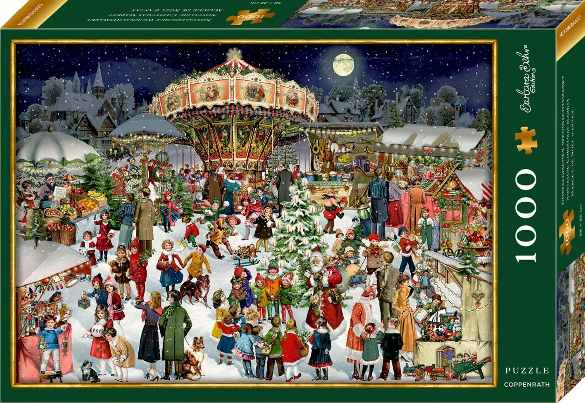 Bild: 4050003970264 | Puzzle - Nostalgischer Weihnachtsmarkt | Barbara Behr | Spiel | 1 S.