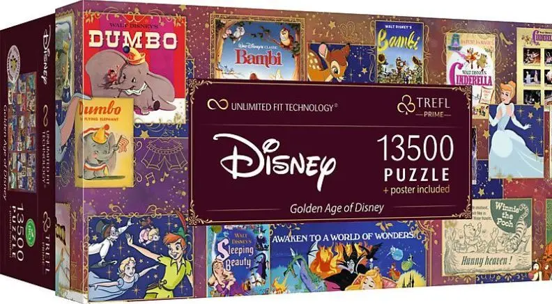 Cover: 5900511810264 | UFT Puzzle 13500 - Golden Age of Disney | Spiel | Kartonage | 81026