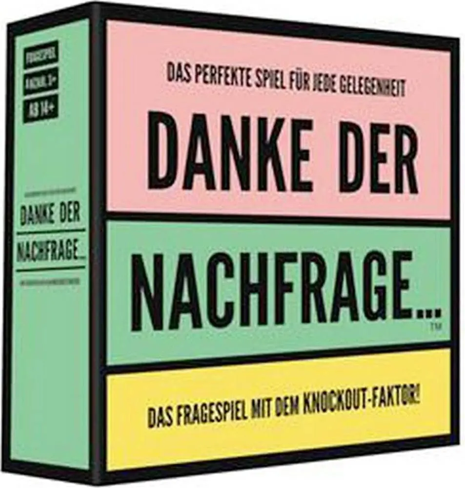 Cover: 7331672430264 | Danke der Nachfrage | Spiel | Deutsch | 2021 | Kylskapspoesi c/o