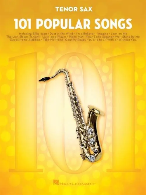 Cover: 9781495090264 | 101 Popular Songs for Tenor Sax | Hal Leonard Publishing Corporation