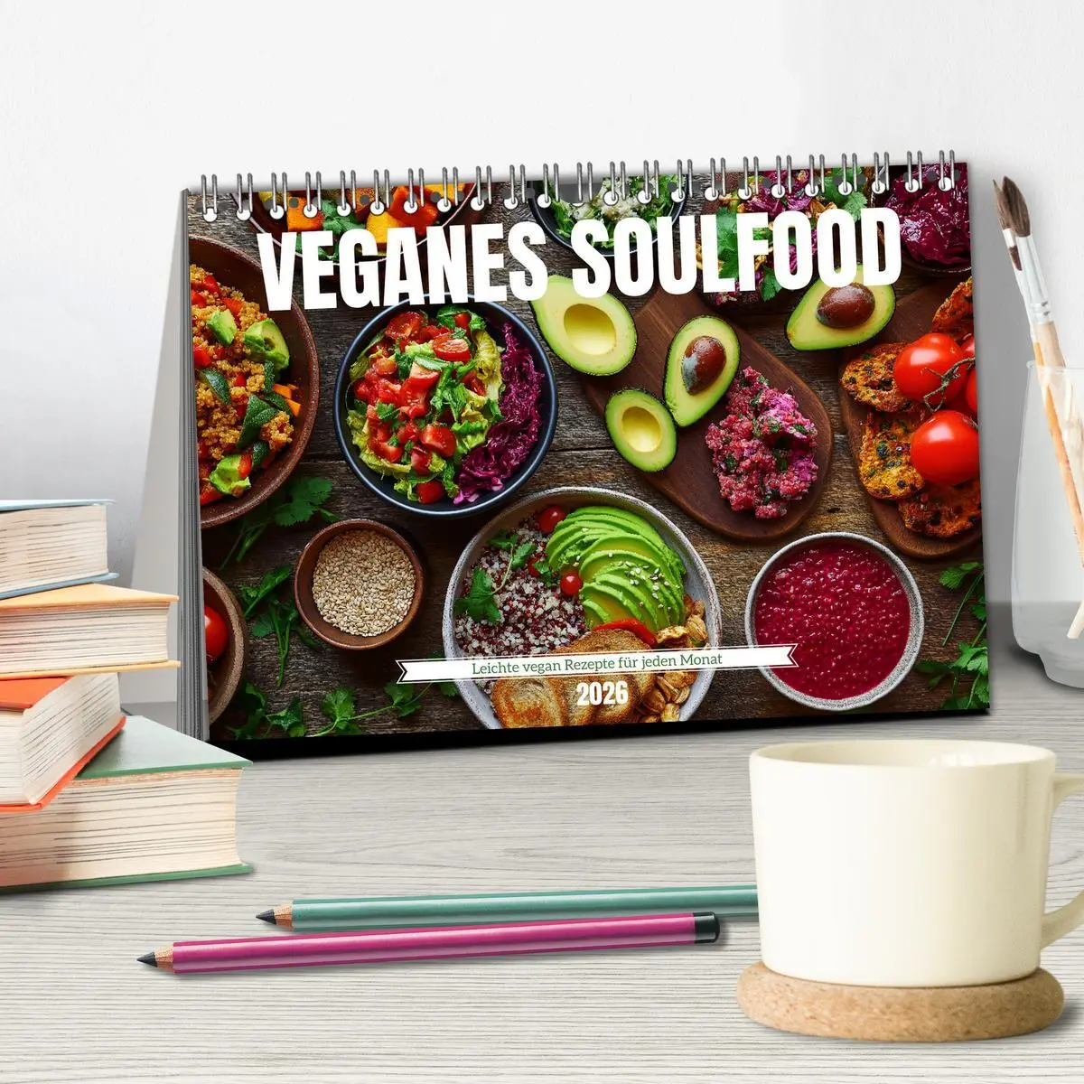 Bild: 9783457340264 | Veganes Soulfood - Leichte vegan Rezepte für jeden Monat...