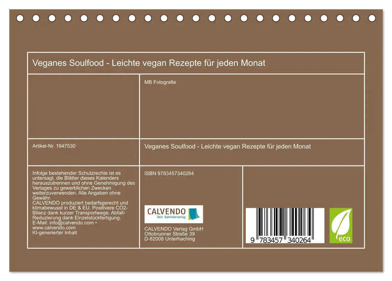 Bild: 9783457340264 | Veganes Soulfood - Leichte vegan Rezepte für jeden Monat...