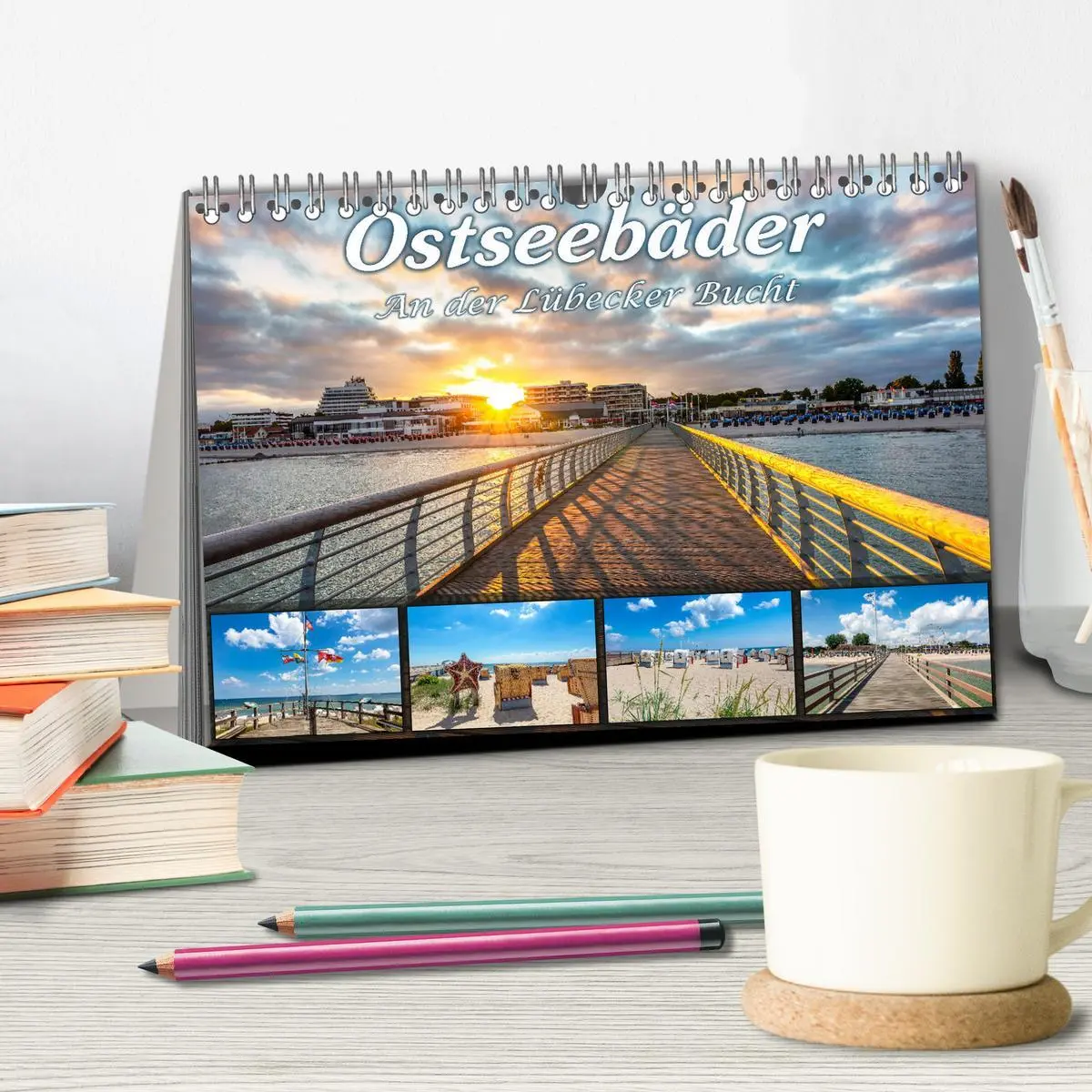 Bild: 9783457580264 | Ostseebäder an der Lübecker Bucht (Tischkalender 2026 DIN A5 quer),...