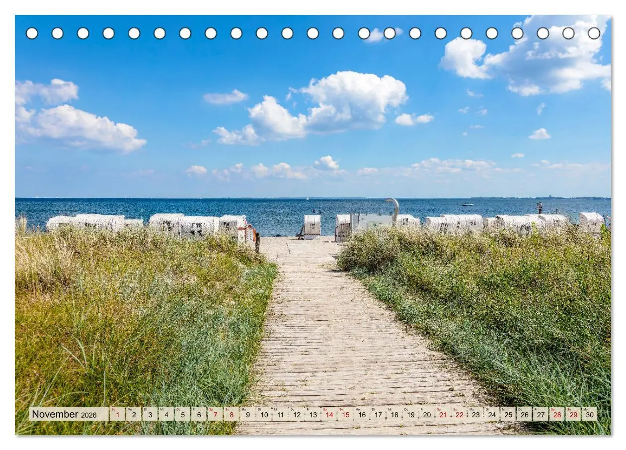 Bild: 9783457580264 | Ostseebäder an der Lübecker Bucht (Tischkalender 2026 DIN A5 quer),...