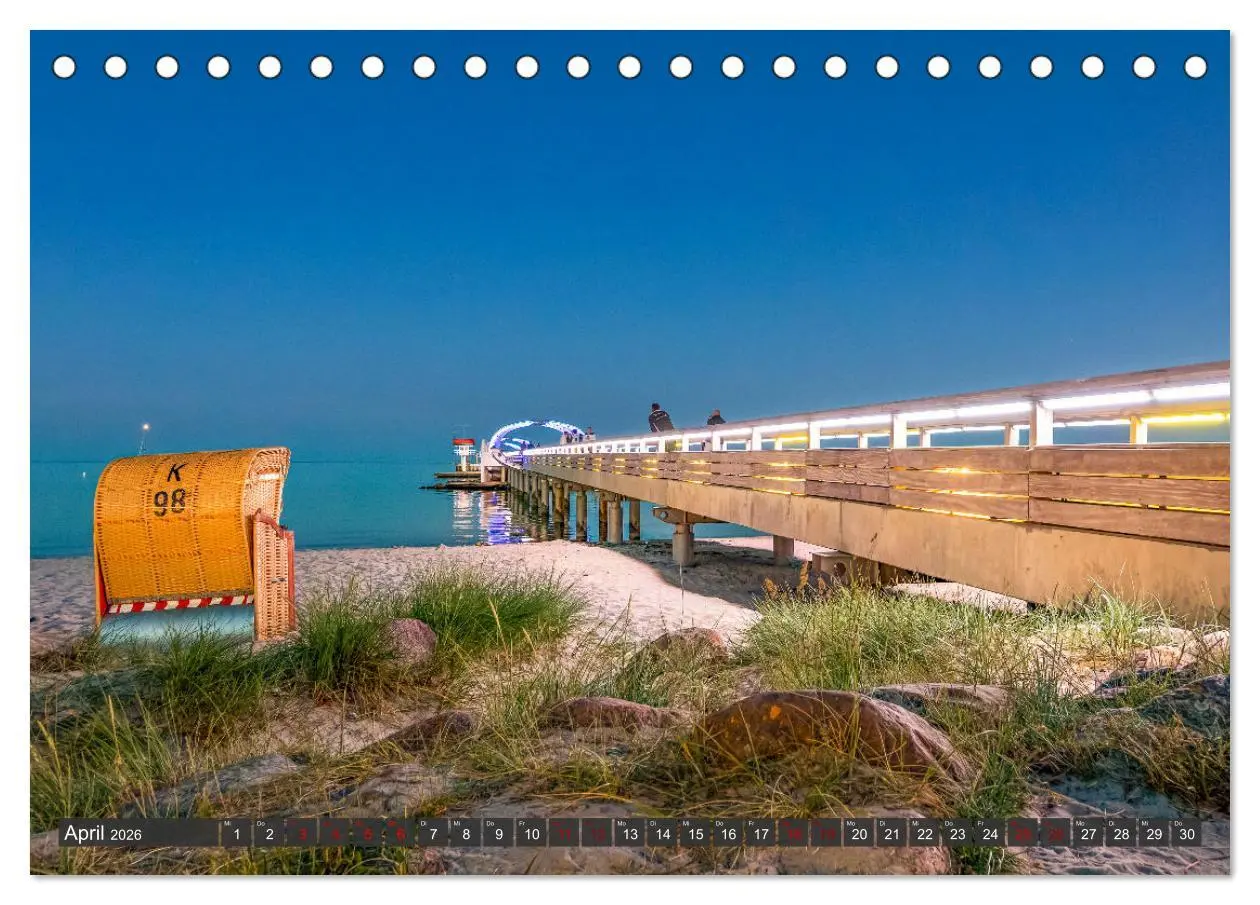 Bild: 9783457580264 | Ostseebäder an der Lübecker Bucht (Tischkalender 2026 DIN A5 quer),...
