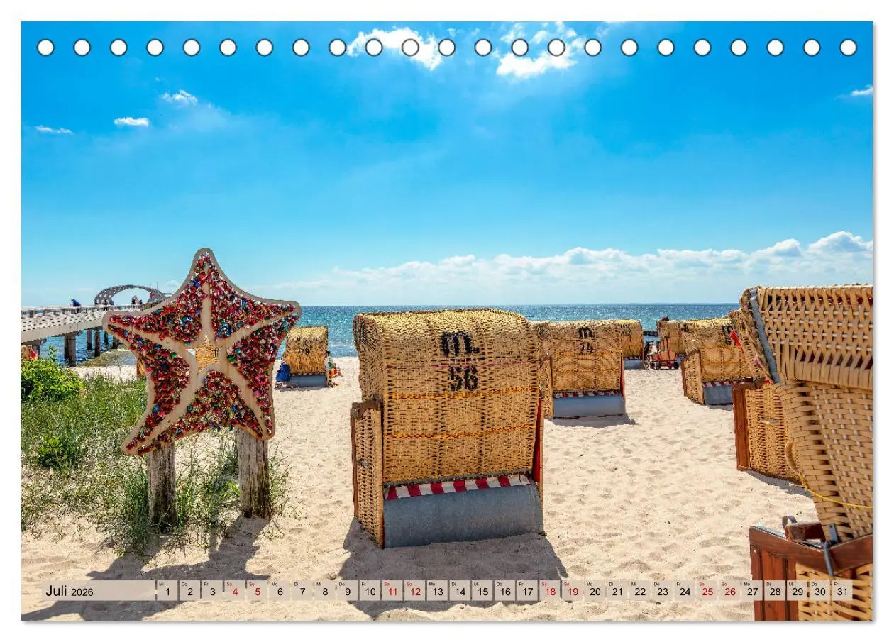 Bild: 9783457580264 | Ostseebäder an der Lübecker Bucht (Tischkalender 2026 DIN A5 quer),...