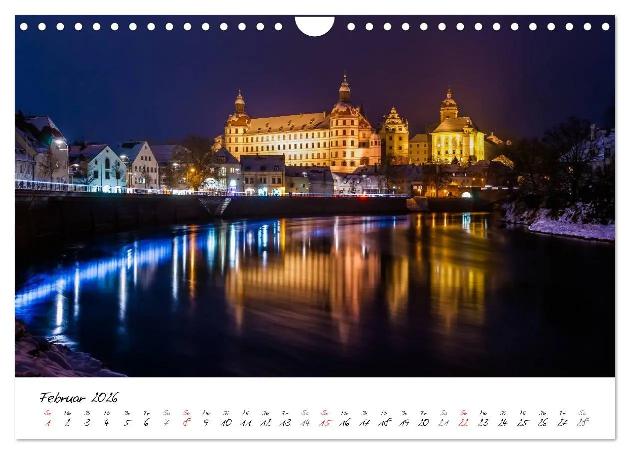 Bild: 9783516120264 | Romantisches Neuburg an der Donau (Wandkalender 2026 DIN A4 quer),...