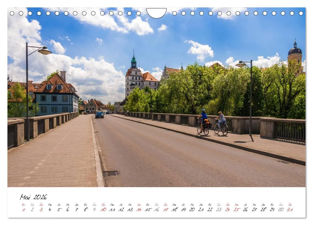 Bild: 9783516120264 | Romantisches Neuburg an der Donau (Wandkalender 2026 DIN A4 quer),...