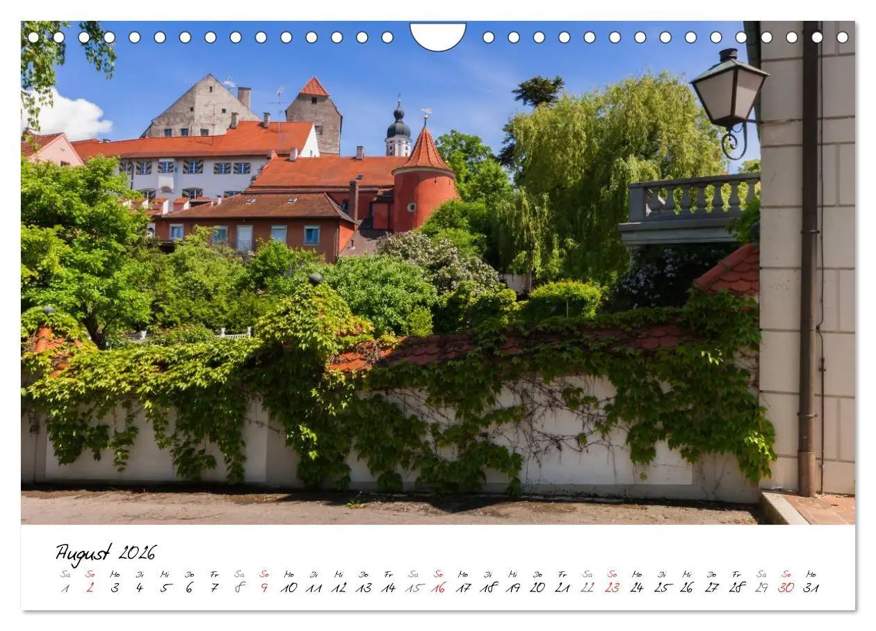 Bild: 9783516120264 | Romantisches Neuburg an der Donau (Wandkalender 2026 DIN A4 quer),...