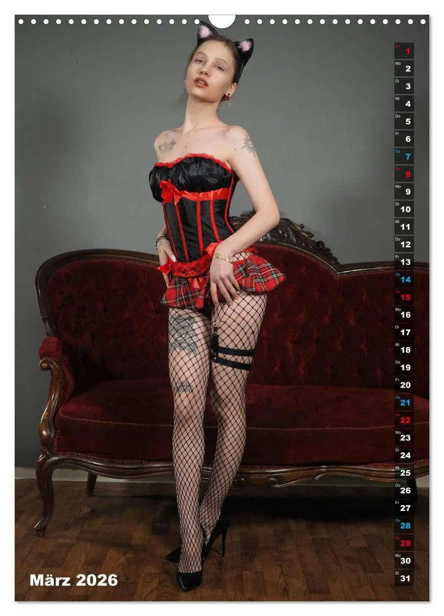 Bild: 9783516290264 | Miss Mia KittyCatz (Wandkalender 2026 DIN A3 hoch), CALVENDO...