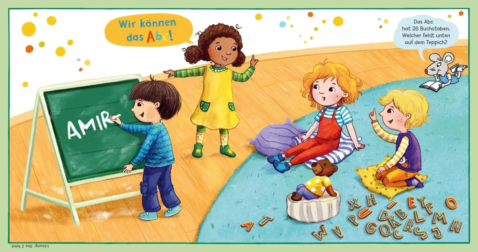 Bild: 9783551080264 | LESEMAUS 125: Wir können das! Die Buchstaben von A bis Z | Tielmann