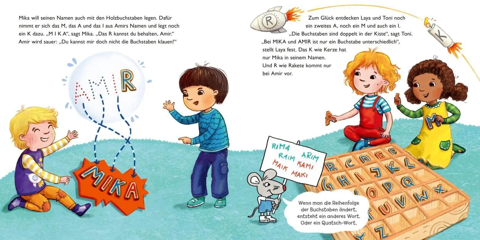 Bild: 9783551080264 | LESEMAUS 125: Wir können das! Die Buchstaben von A bis Z | Tielmann