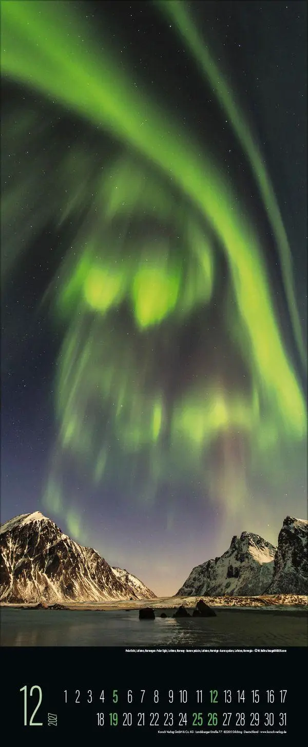 Bild: 9783819300264 | Spirit of Earth 2027 | Verlag Korsch | Kalender | Spiralbindung | 2027