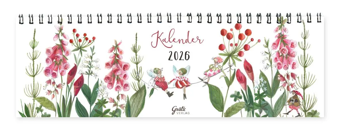 Cover: 9783911060264 | Tischkalender Elfen 2026 | Blumen | Silke Leffler | Kalender | Deutsch