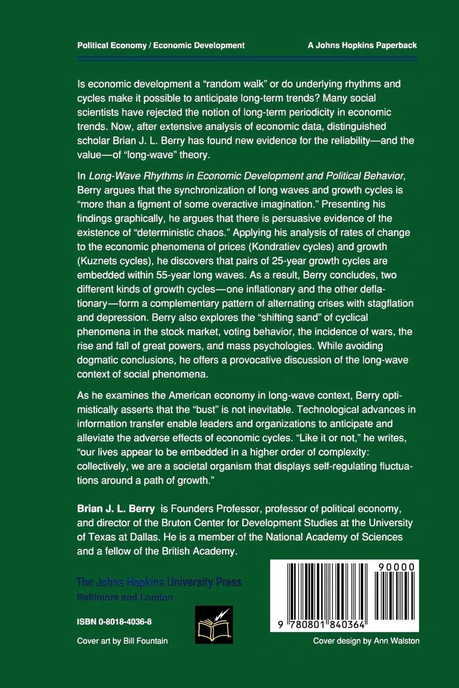 Rückseite: 9780801840364 | Long-Wave Rhythms in Economic Development and Political Behavior