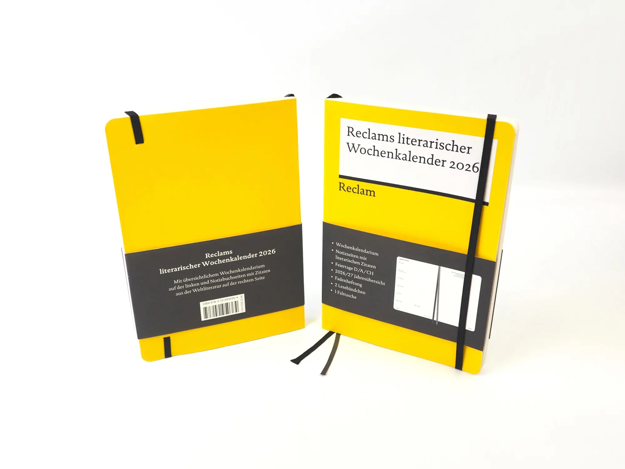 Bild: 9783150950364 | Reclams literarischer Wochenkalender 2026 | Taschenbuch | 160 S.
