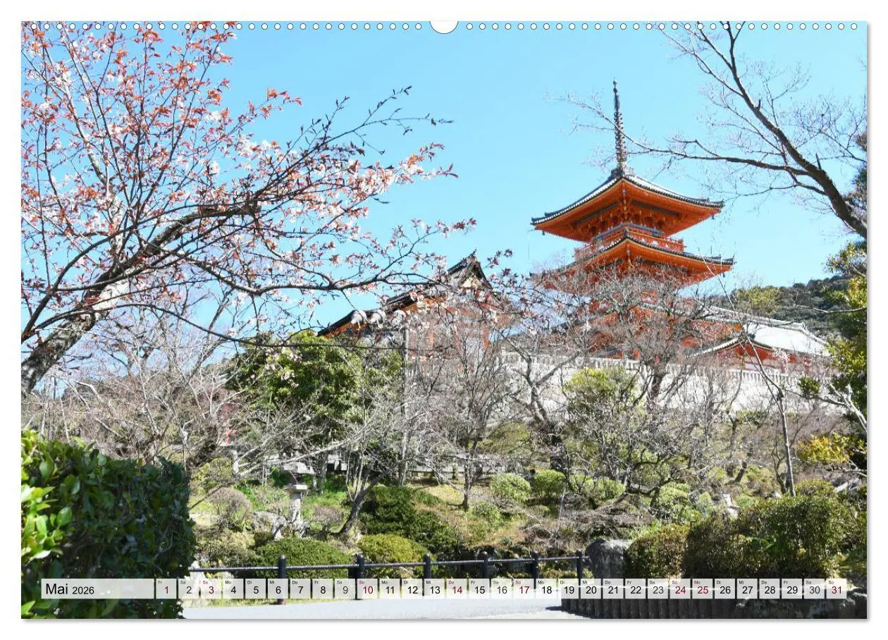 Bild: 9783457710364 | Die Kirschblüte in Japan (Wandkalender 2026 DIN A2 quer), CALVENDO...