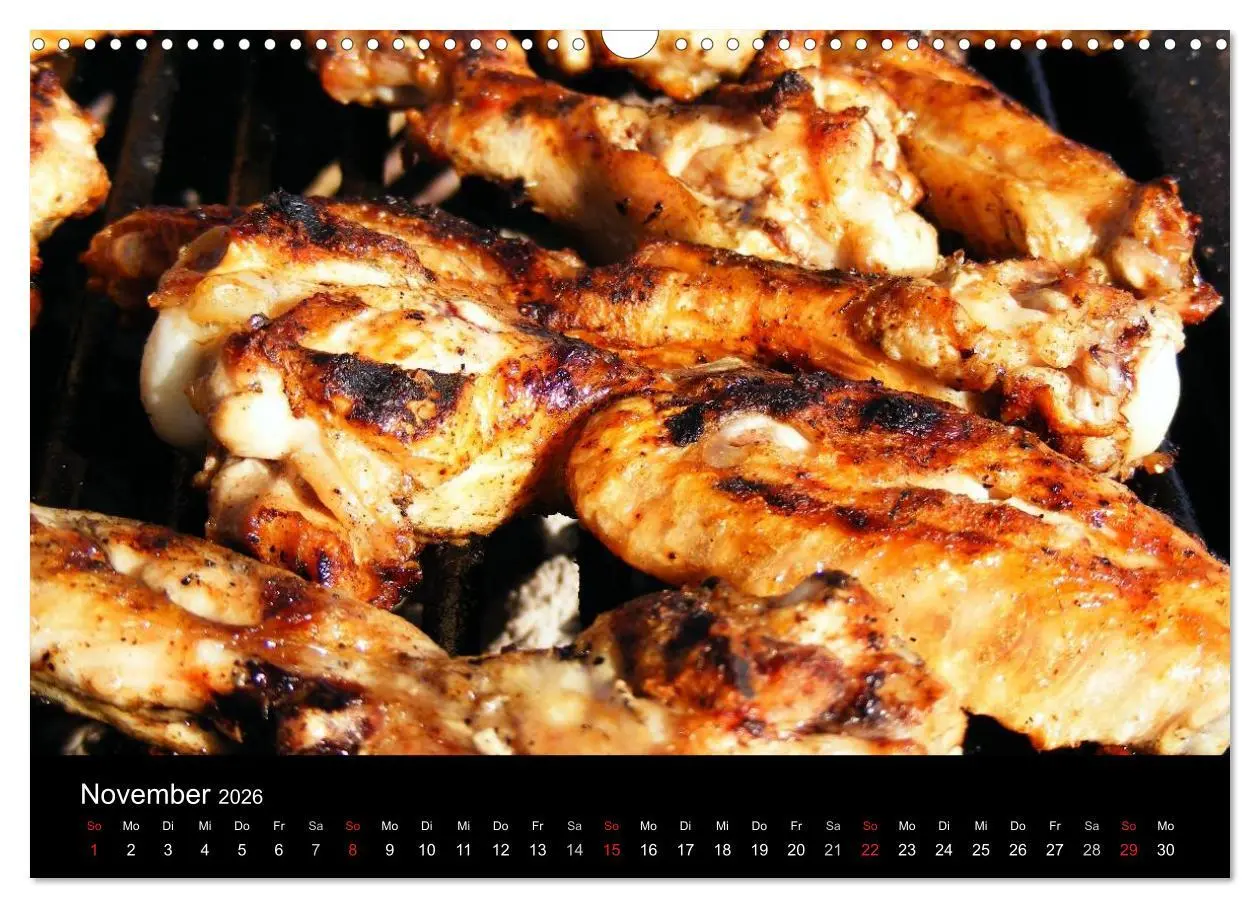 Bild: 9783516110364 | BBQ Lecker Grillen (Wandkalender 2026 DIN A3 quer), CALVENDO...
