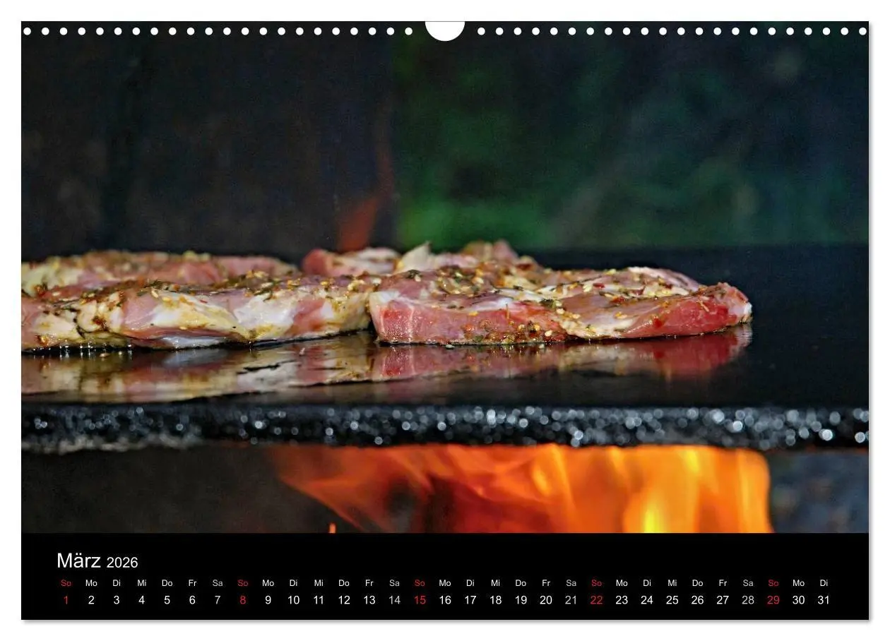 Bild: 9783516110364 | BBQ Lecker Grillen (Wandkalender 2026 DIN A3 quer), CALVENDO...