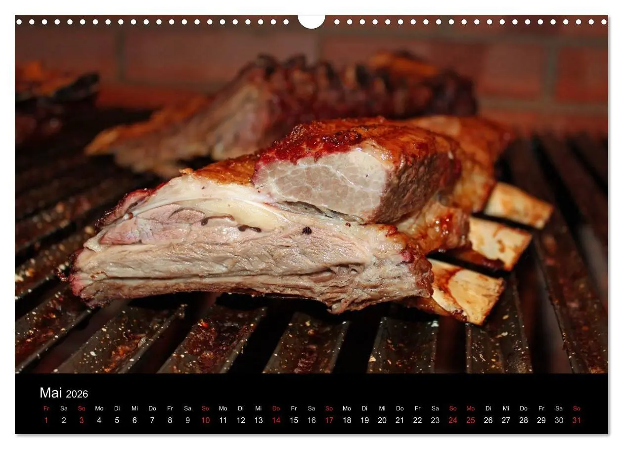 Bild: 9783516110364 | BBQ Lecker Grillen (Wandkalender 2026 DIN A3 quer), CALVENDO...