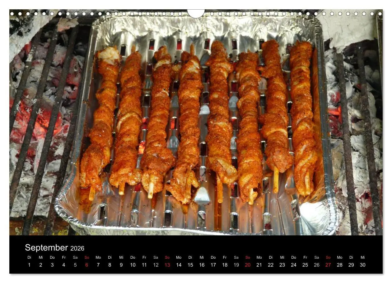 Bild: 9783516110364 | BBQ Lecker Grillen (Wandkalender 2026 DIN A3 quer), CALVENDO...