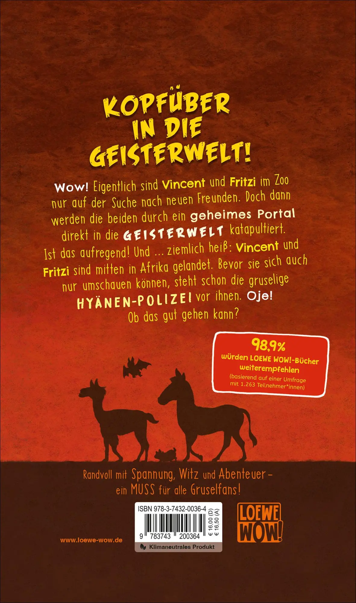 Rückseite: 9783743200364 | Vincent und das ängstliche Zebra (Band 3) | Sonja Kaiblinger | Buch