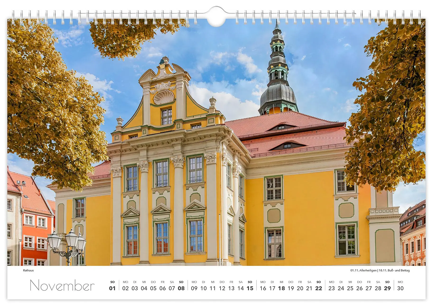 Bild: 9783910680364 | Kalender Bautzen 2026 | 45 x 30 cm weißes Kalendarium | Peter Schubert