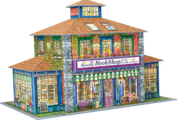 Bild: 628136660464 | 3D Puzzle - Bookstore | Spiel | 9910-6046 | Deutsch | 2025