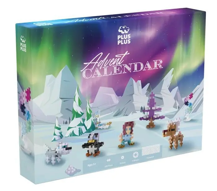 Bild: 5710409110464 | PLUS PLUS - Adventskalender Plus-Plus Nordlichter | In Karton | 2025